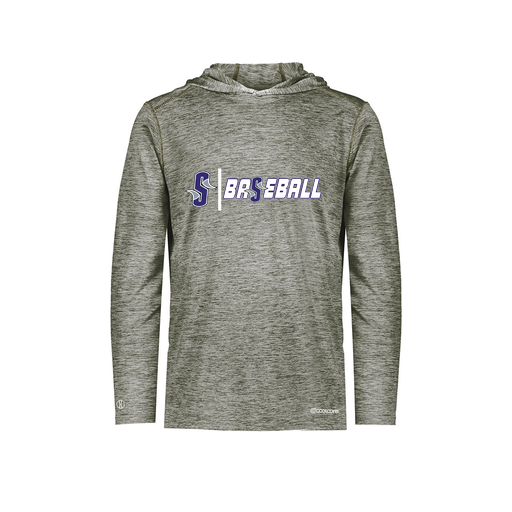 [FOLHCGGY-AS-LOGO2] Decker Men's Charge Hoodie (Adult S, Gray, Logo 2)